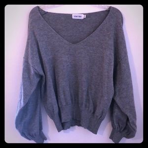 Baggy Balloon Sleeve Sweater from Anthropologie